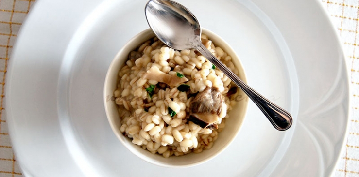 Orzotto Ai Funghi Porcini